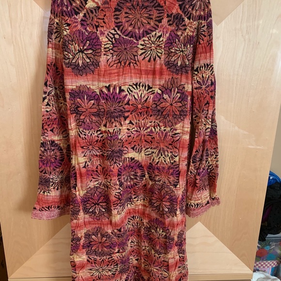 Free people fresh floral fringe Coachella sweater - Picture 6 of 6